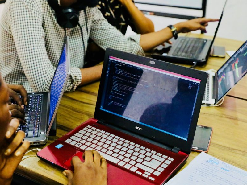 Developers at work