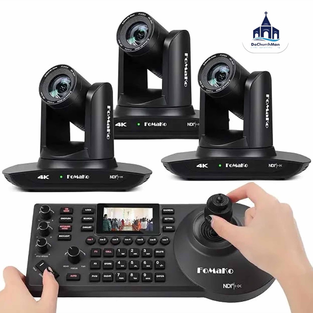 Pan. Tilt. Zoom. From your desk.